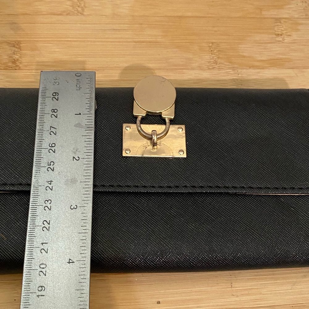 MICHAEL KORS Large Flap Wallet Multifunction Black - Picture 7 of 7
